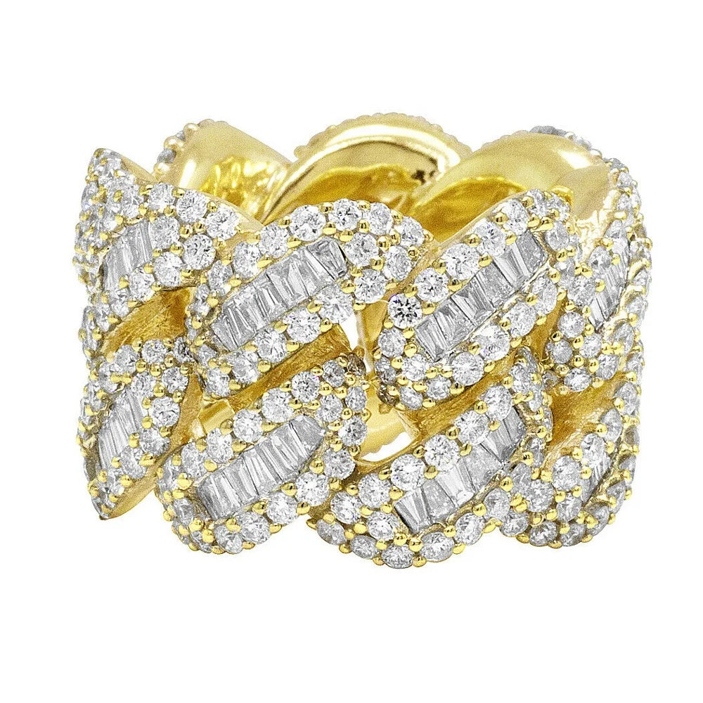 11MM iced-out ring