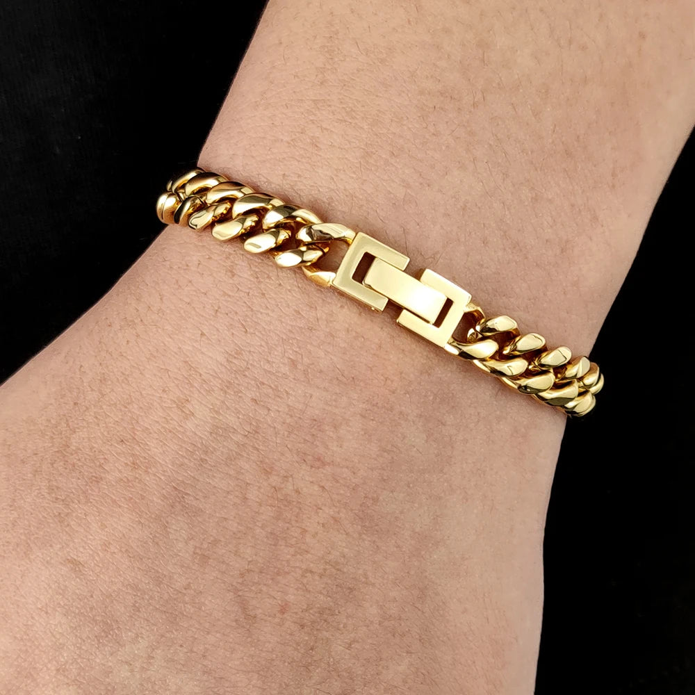 12mm Cuban Bracelet