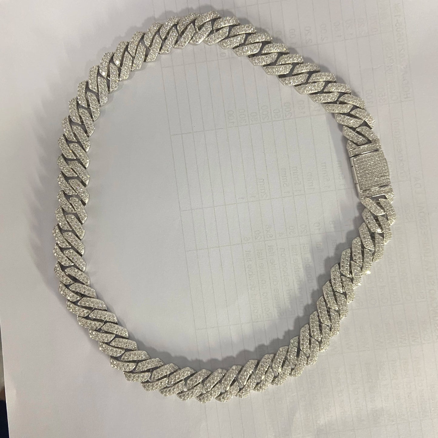 14MM Moissanite Cuban Link
