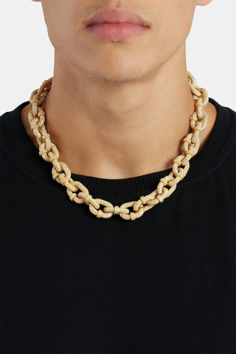 14mm Iced Out Necklace
