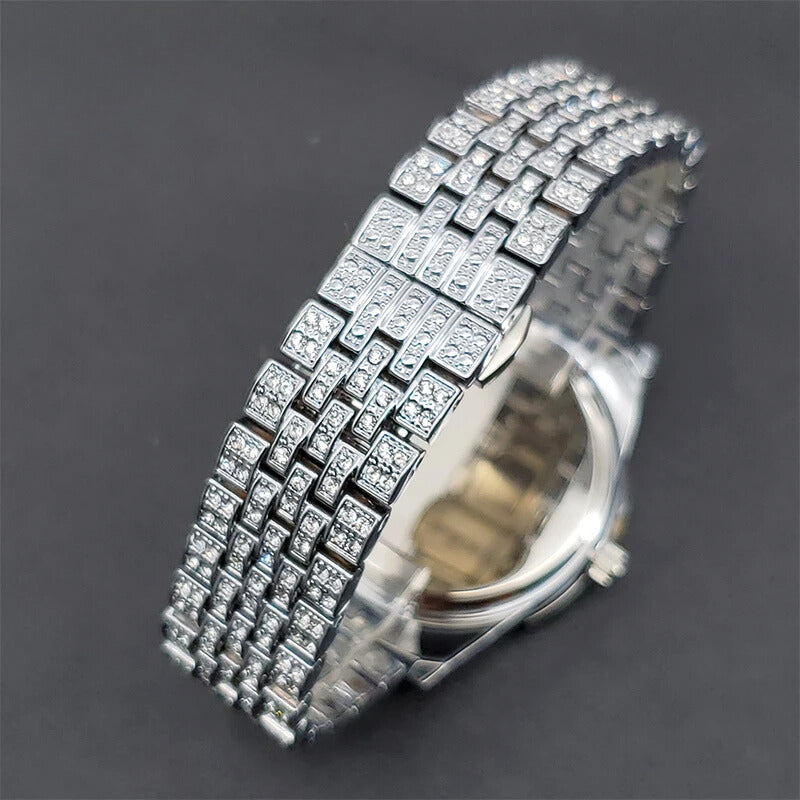 Miami Ice Nove Arabic Iced Out Watch