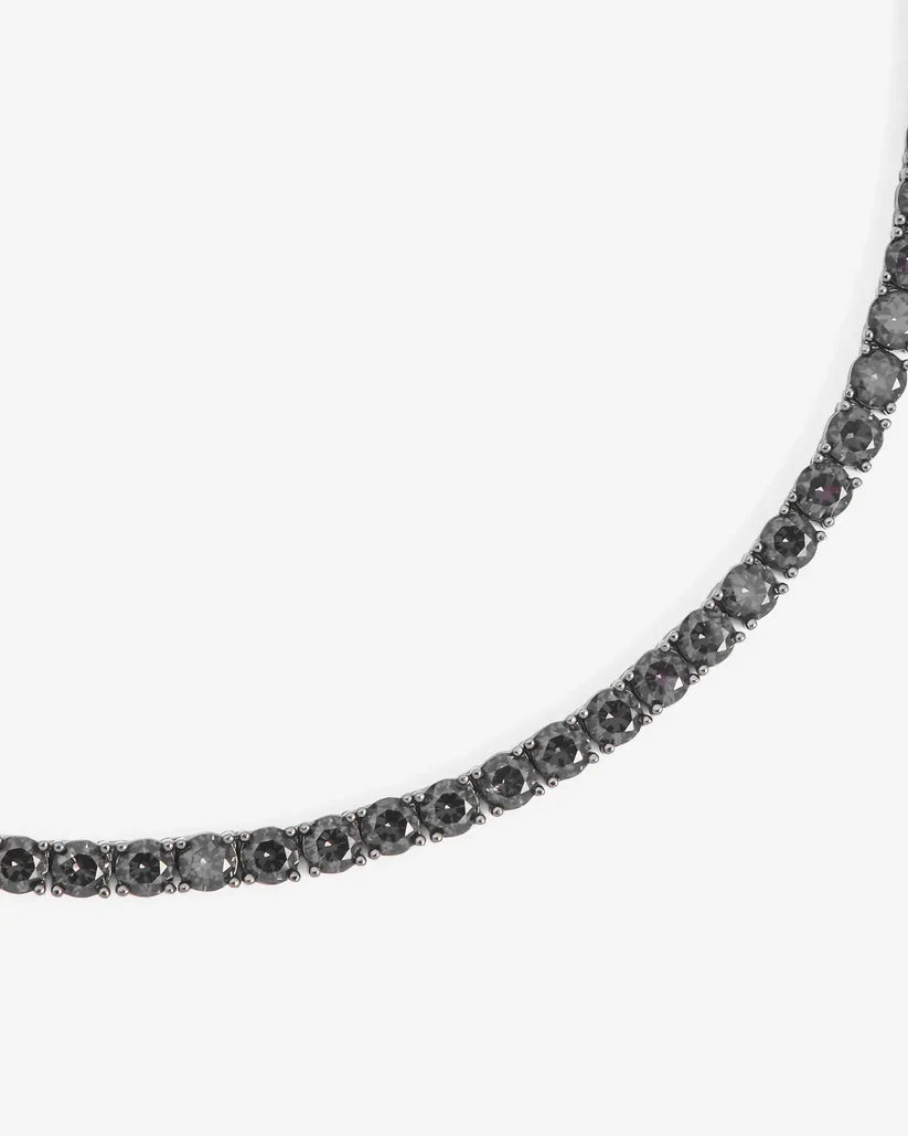 Miami Ice 5mm Tennis Chain - Black