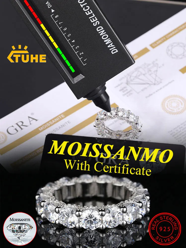 Luxury Sterling Silver 925 Cuban Ring for Men