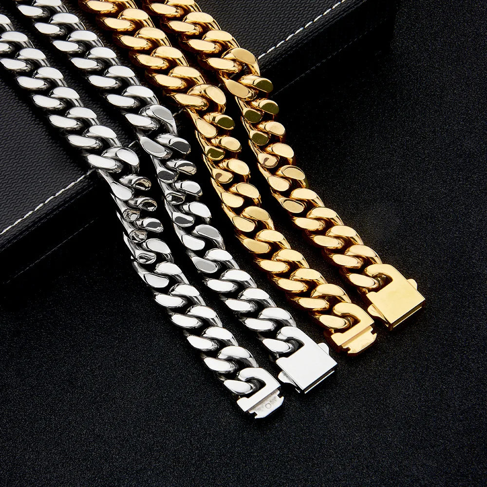 Miami Ice Chunky Hip Hop Chain Set