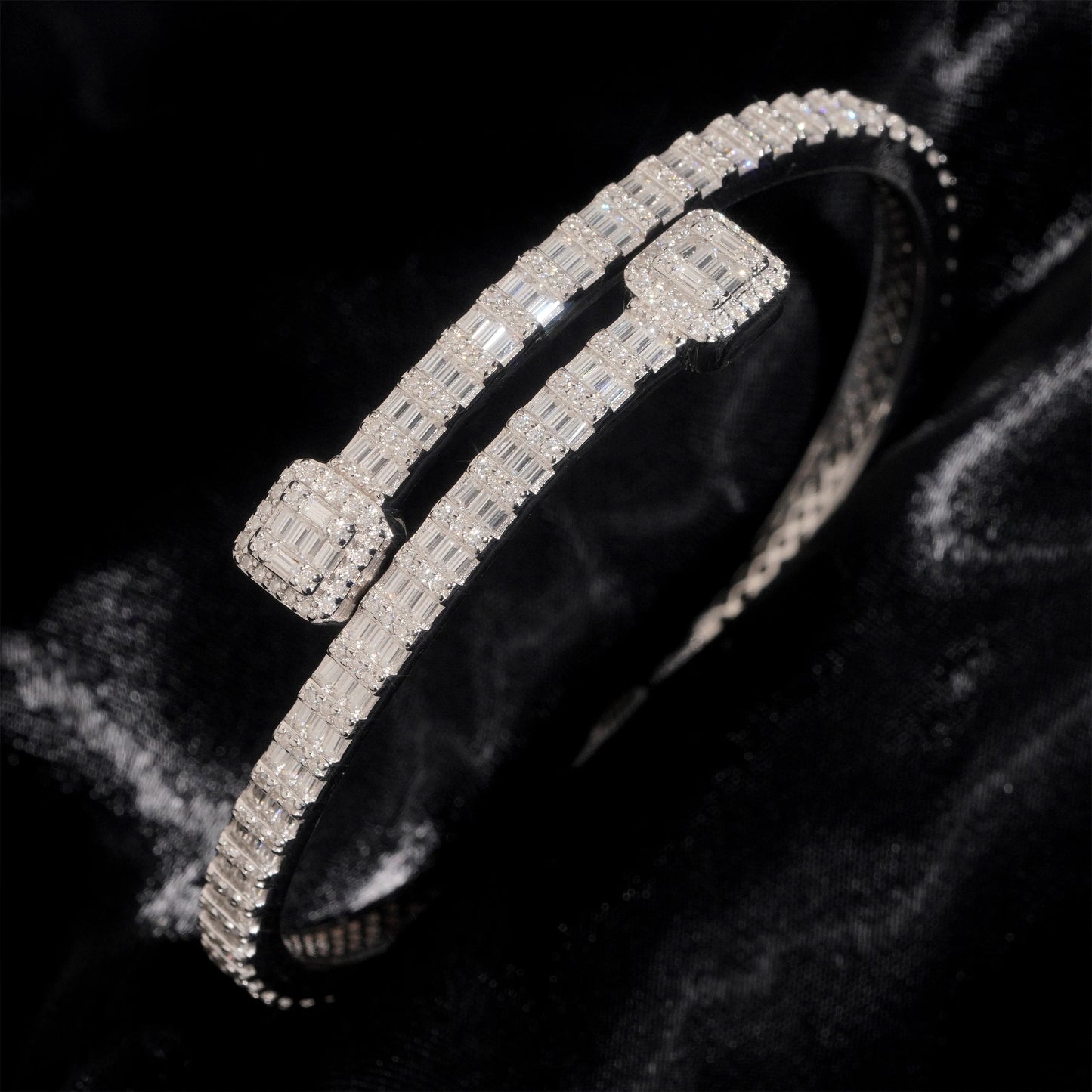 Baguette Bangle Bracelet