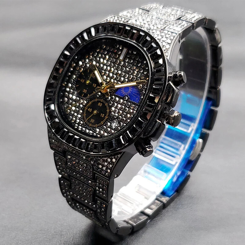 Baguette Diamond Watch