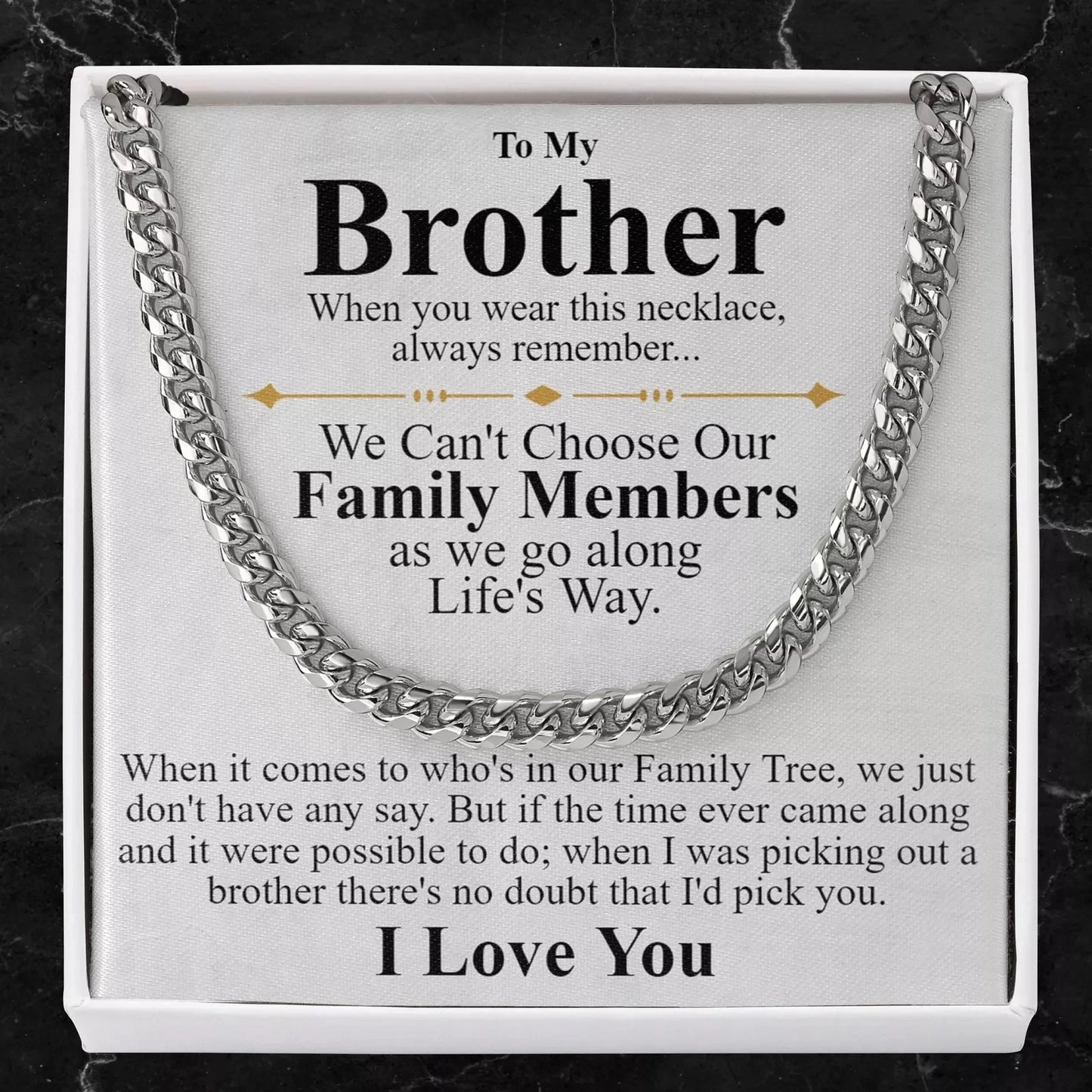 Birthday Gift for Brother