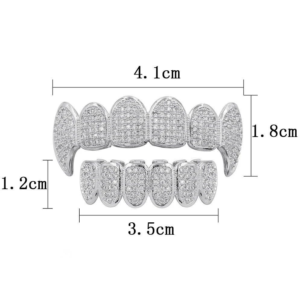 CZ Diamond Grills