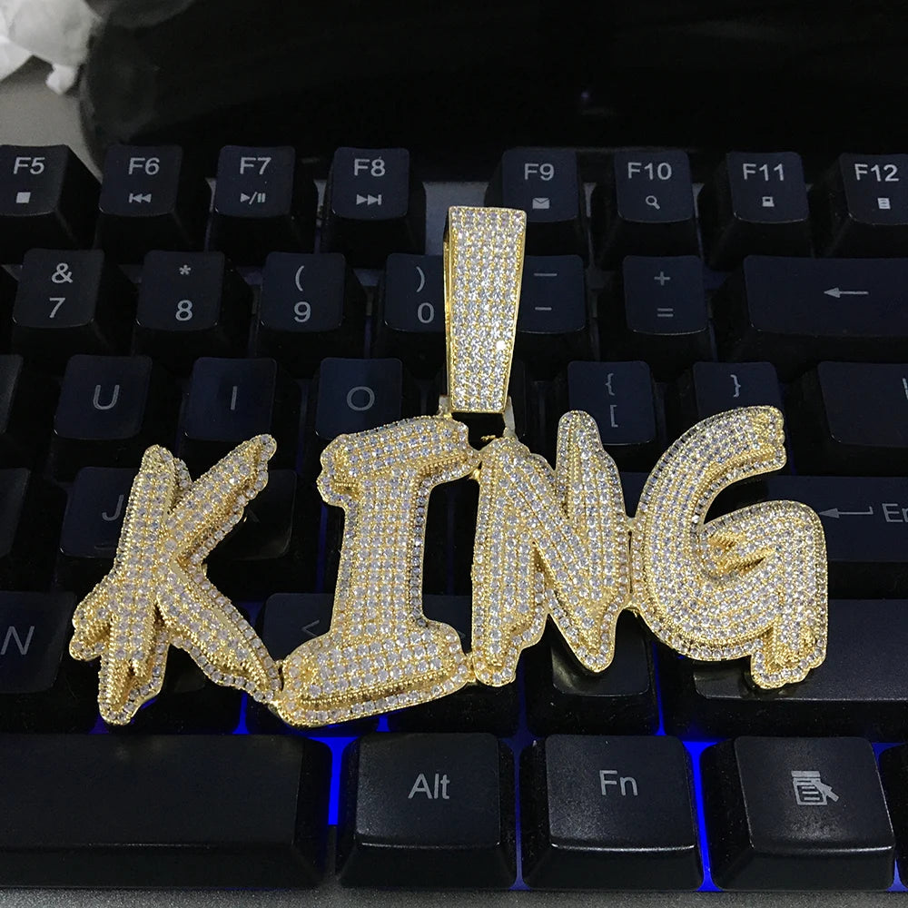 Customized cursive name necklace