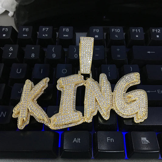 Customized cursive name necklace