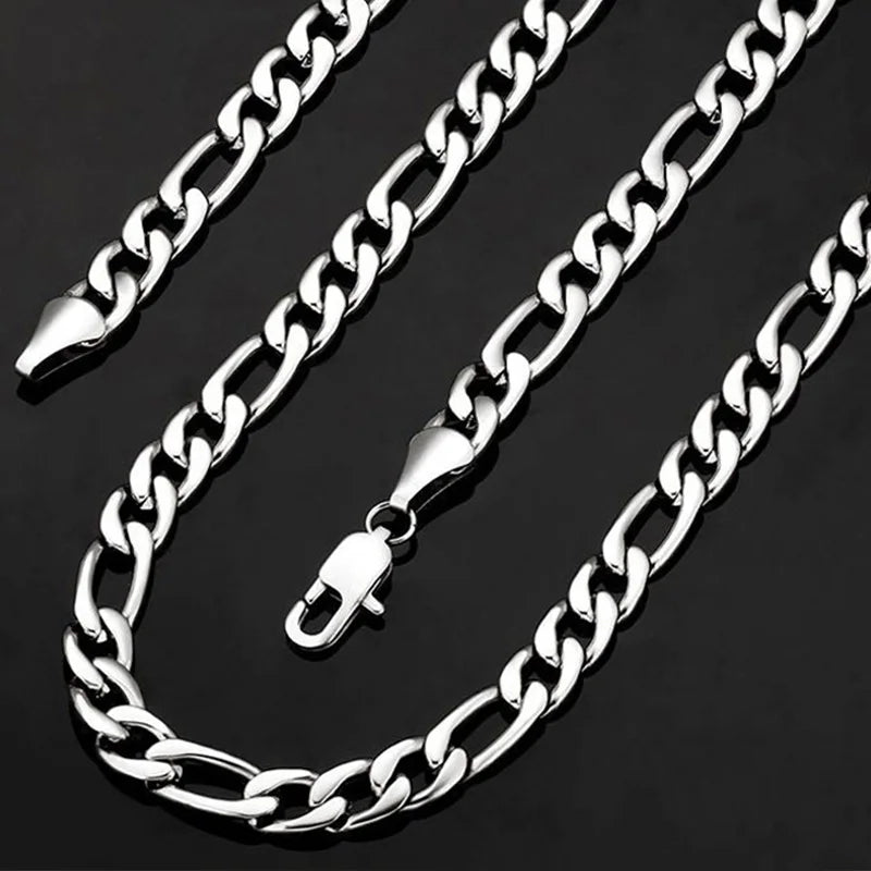 Durable White Gold Chain