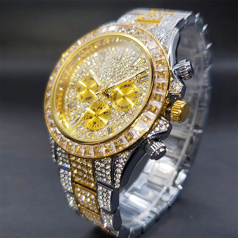 Full Diamond Bling Watch