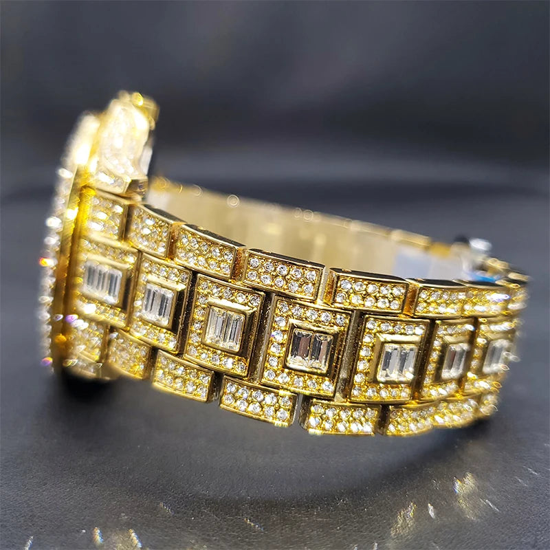 Fully Iced Out Watch