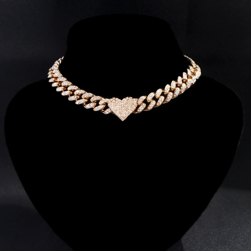Miami Ice 10mm Iced Figaro Chain