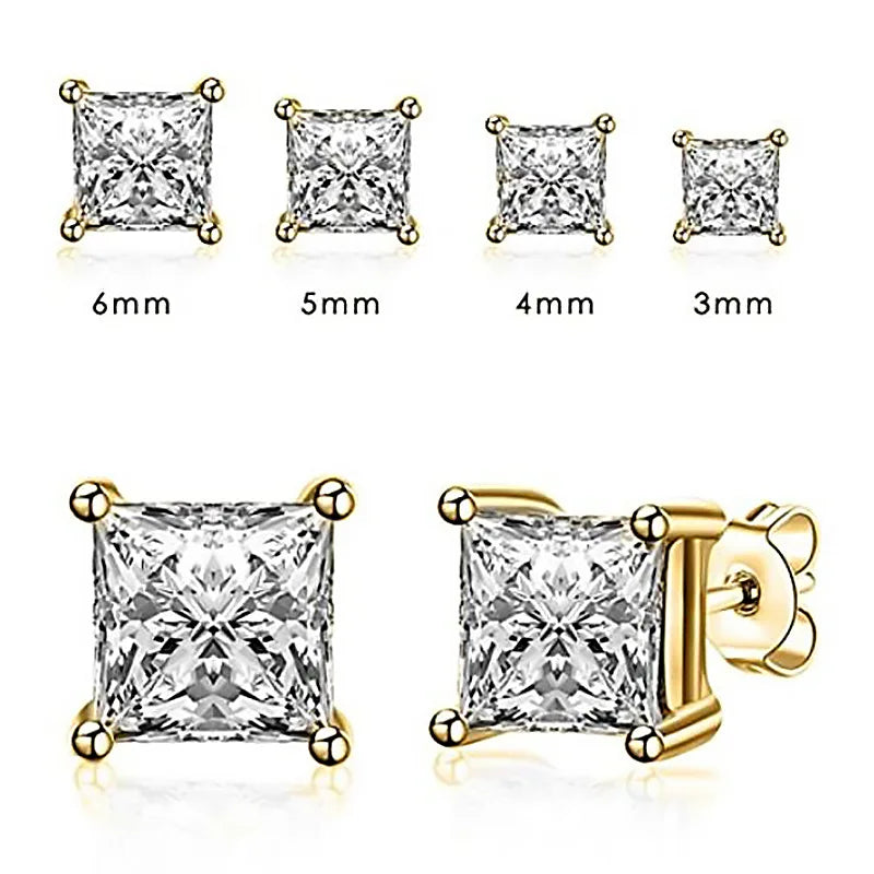 925 Sterling Silver Stud Earrings