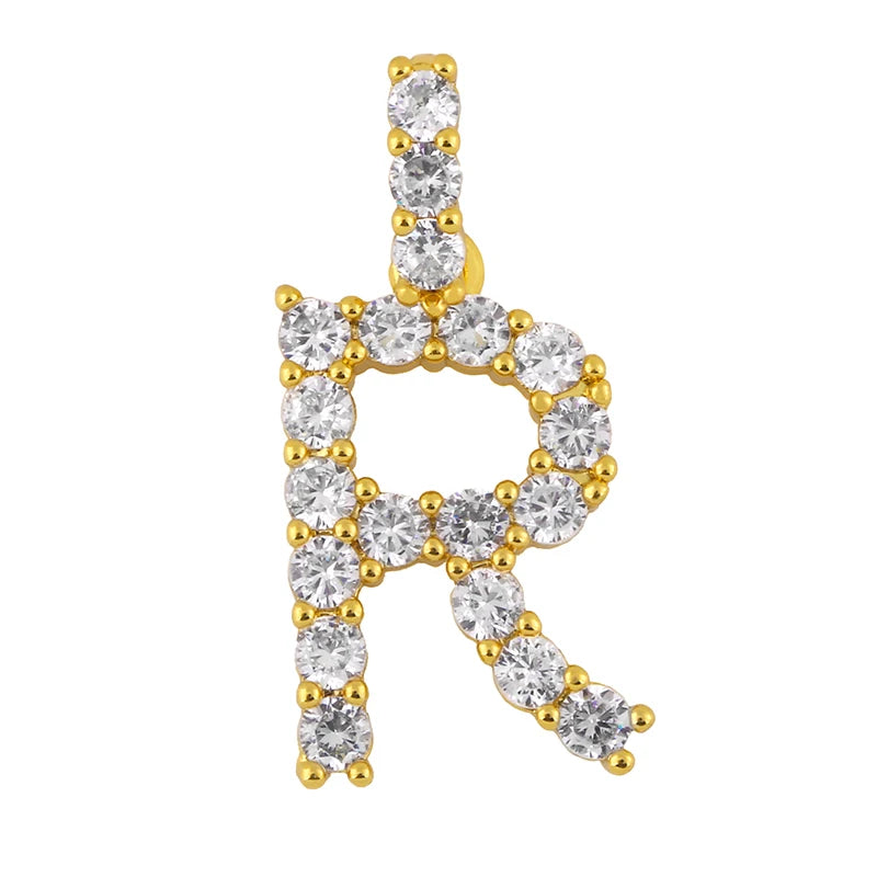Miami Ice Letter Piece - Gold