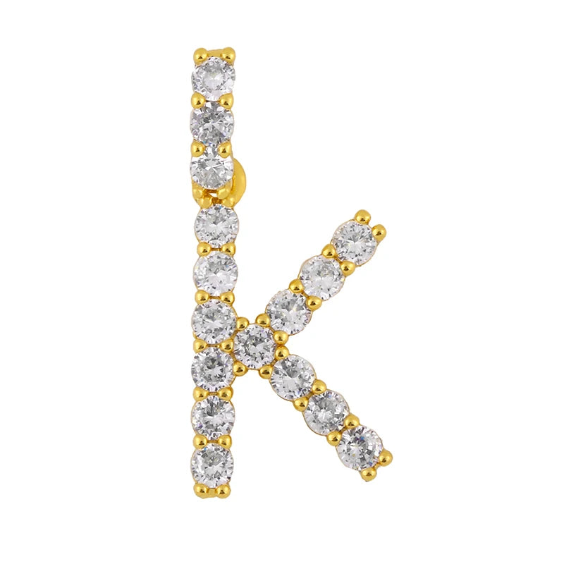 Miami Ice Letter Piece - Gold