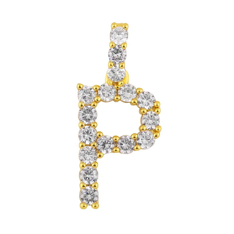 Miami Ice Letter Piece - Gold