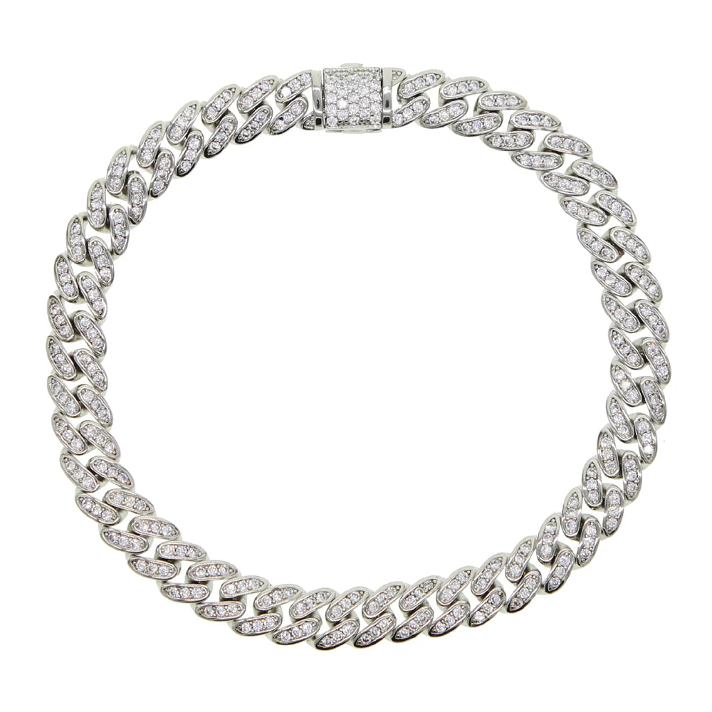 Miami Ice 8MM ICED CUBAN Bracelet
