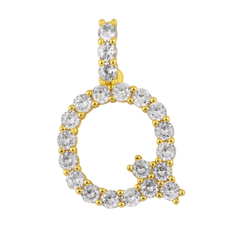 Miami Ice Letter Piece - Gold
