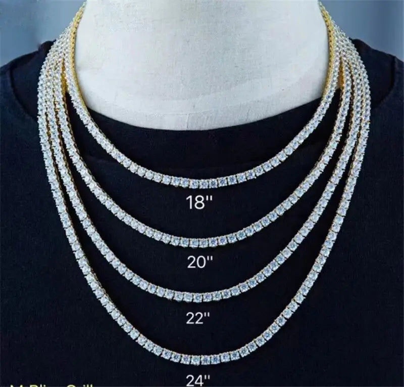 Miami Ice Hip Hop Crystal Jewelry