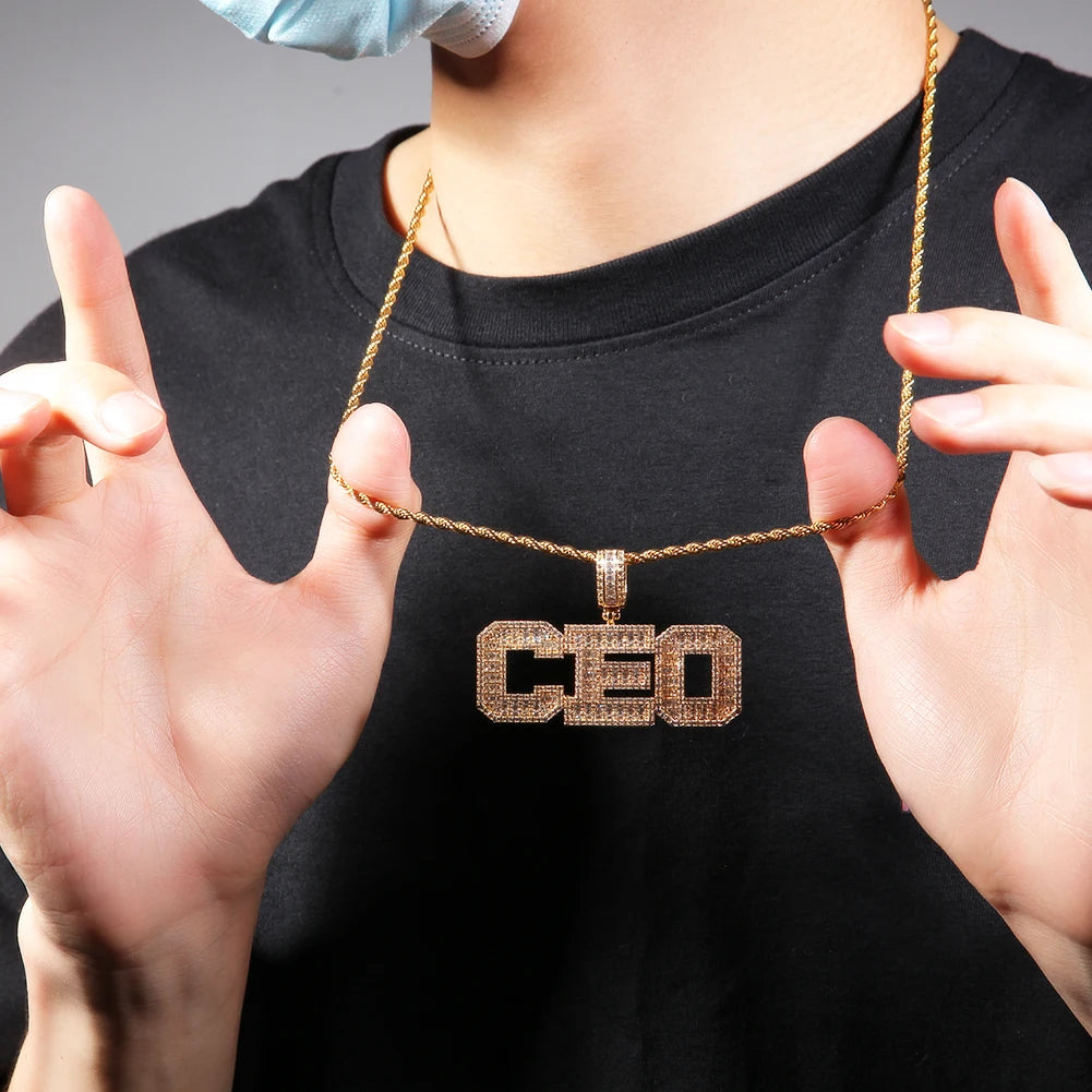Customized Name Pendant Necklace for Women