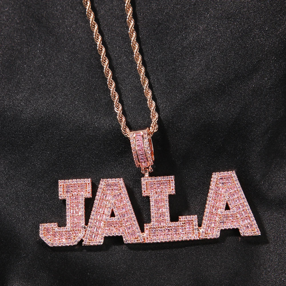 Customized Name Pendant Necklace for Women