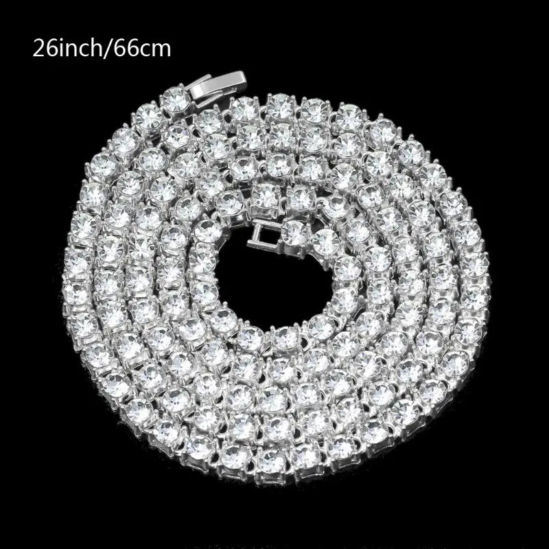 Miami Ice Hip Hop Crystal Jewelry