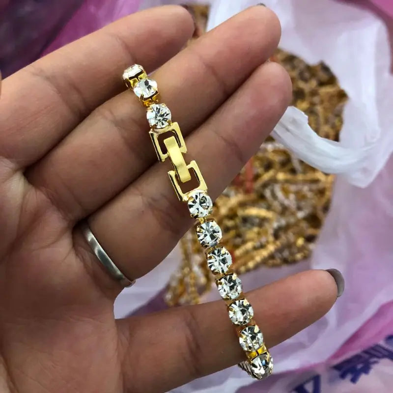 Miami Ice Hip Hop Crystal Jewelry