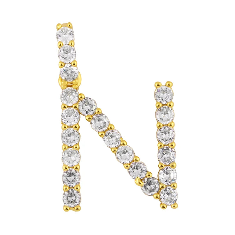 Miami Ice Letter Piece - Gold