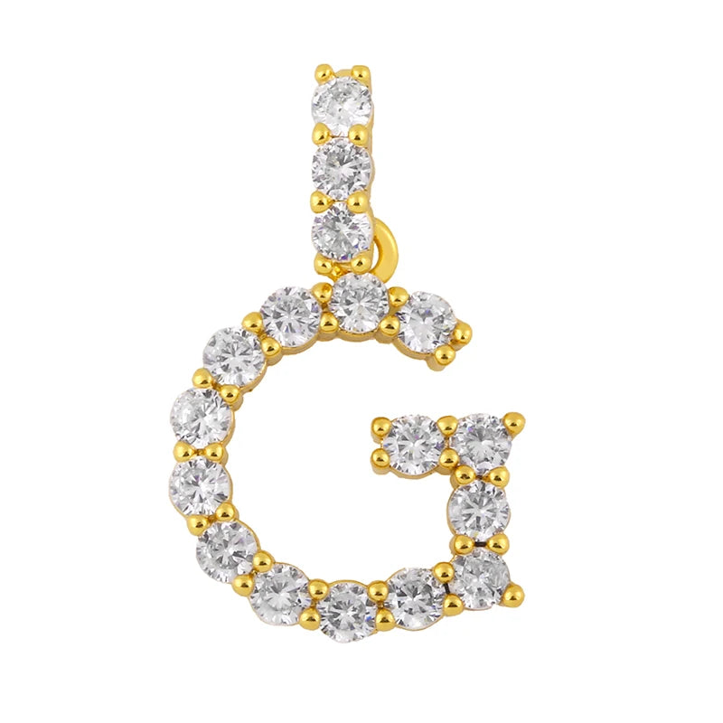 Miami Ice Letter Piece - Gold