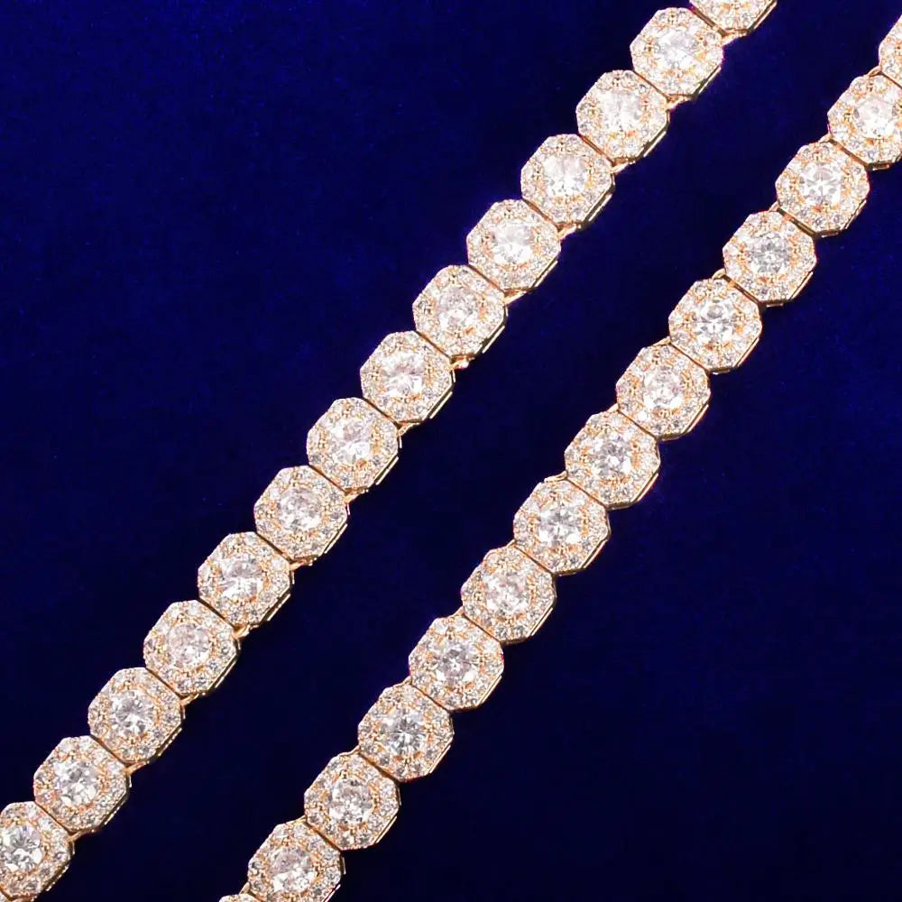 Miami Ice Vvs Clustered Bracelet - Gold