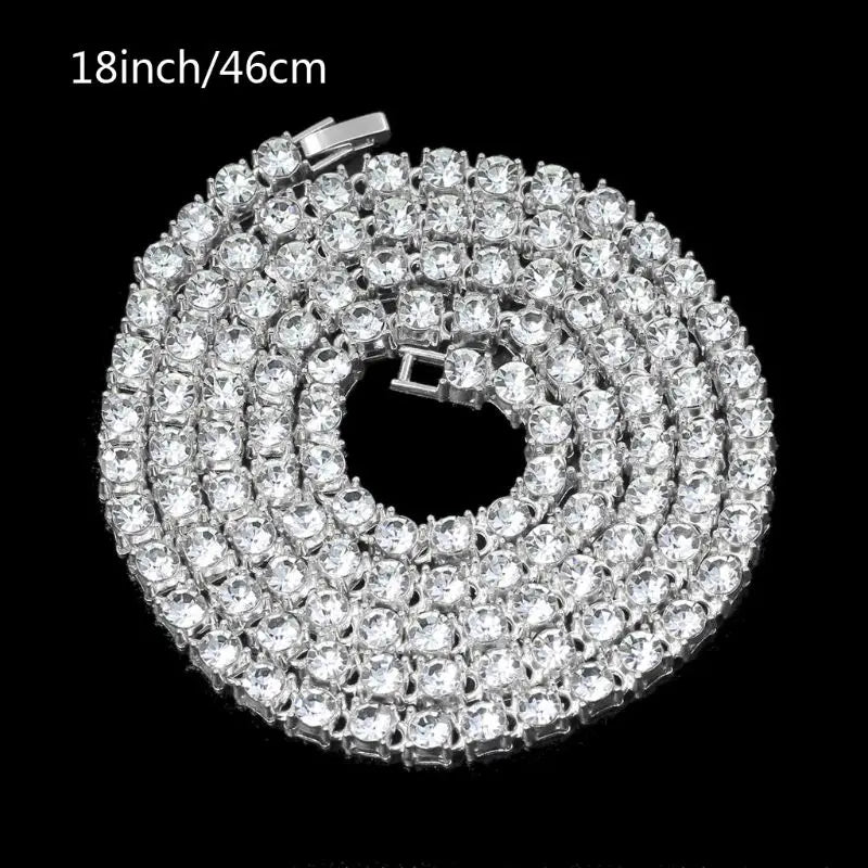 Miami Ice Hip Hop Crystal Jewelry