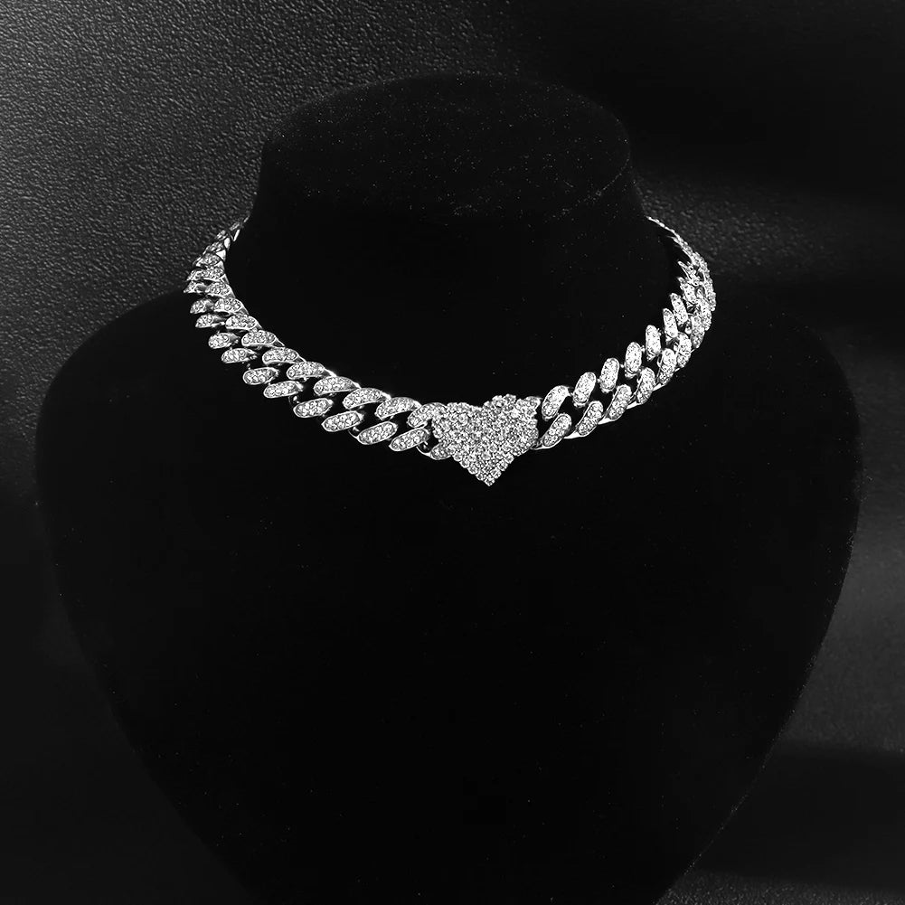 Miami Ice 10mm Iced Figaro Chain