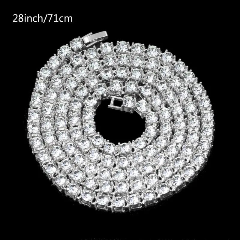 Miami Ice Hip Hop Crystal Jewelry
