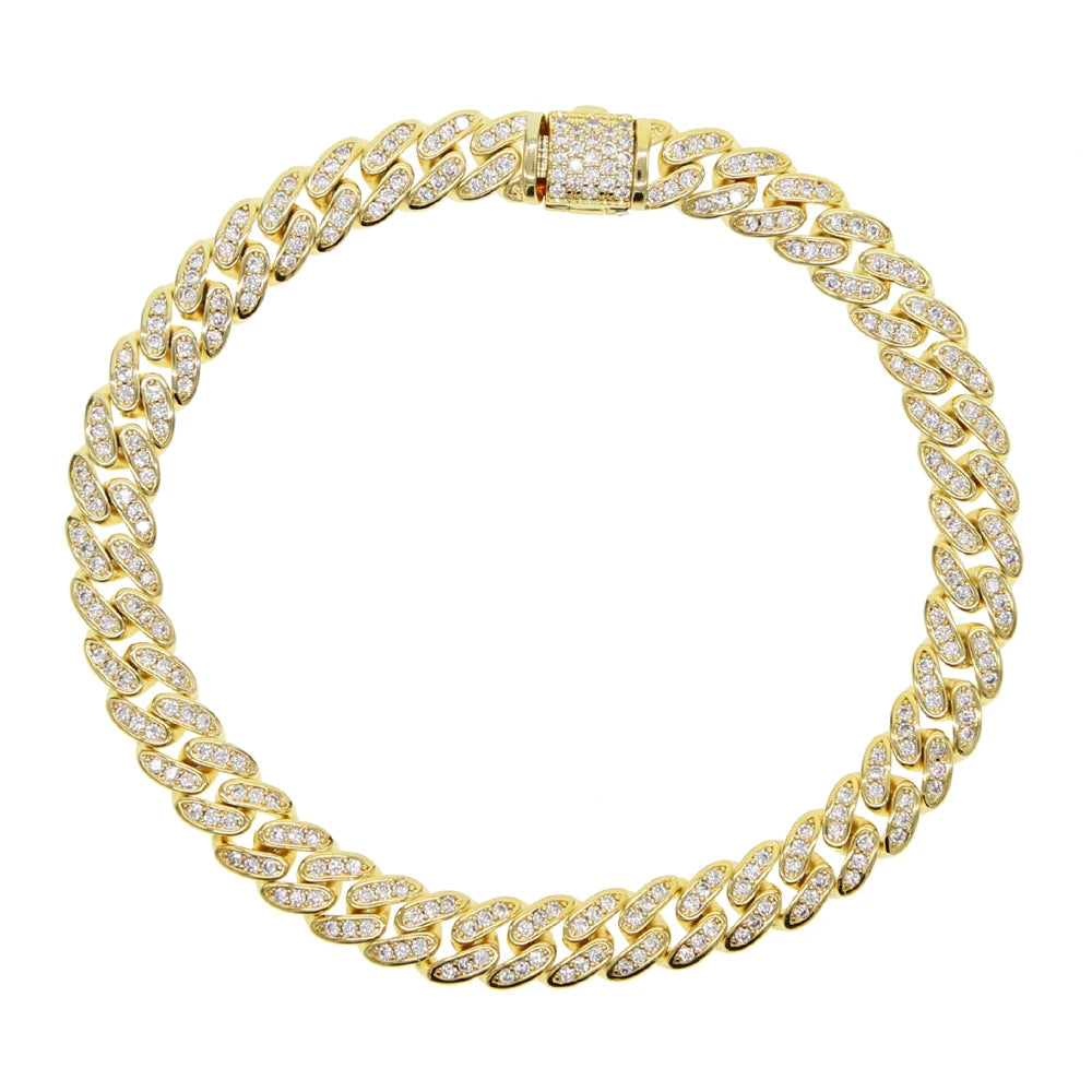 Miami Ice 8MM ICED CUBAN Bracelet
