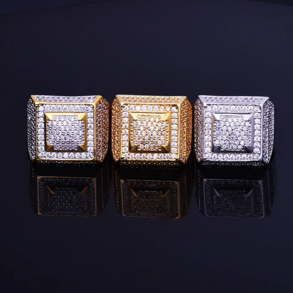 Miami Ice Empire Edition Iced Out Ring