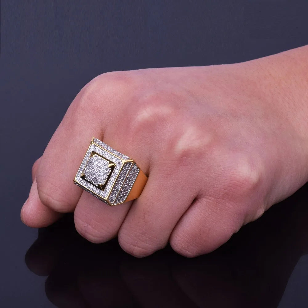 Miami Ice Empire Edition Iced Out Ring