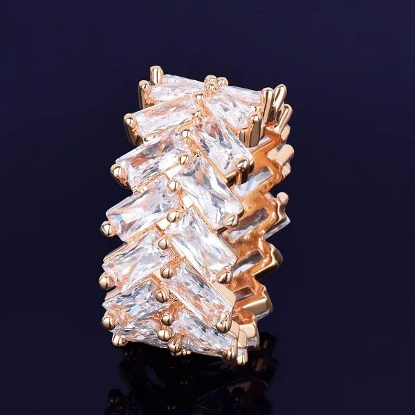 Miami Ice Baguette Edition Iced Out Ring