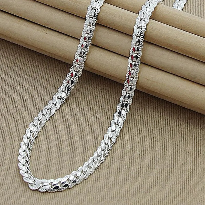 Miami Ice 3mm Franco Chain - White Gold