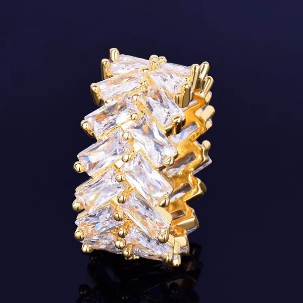 Miami Ice Baguette Edition Iced Out Ring