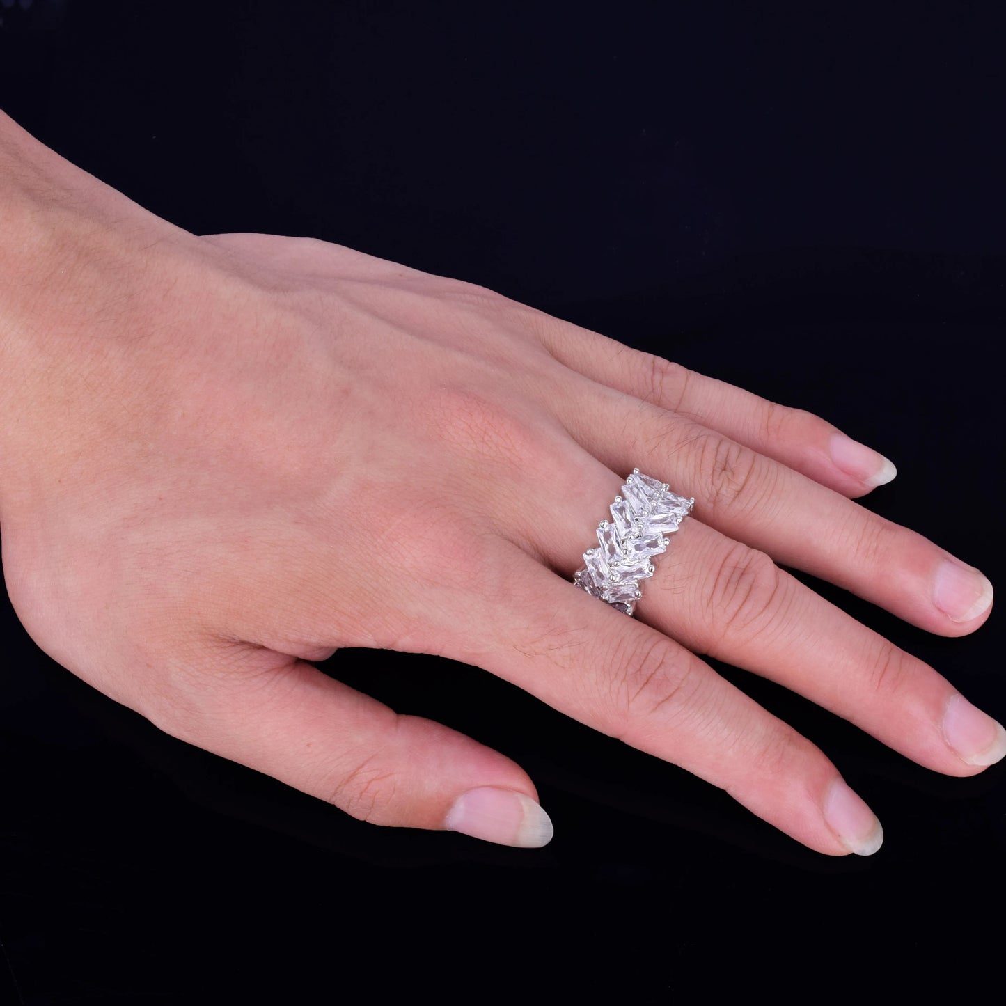 Miami Ice Baguette Edition Iced Out Ring