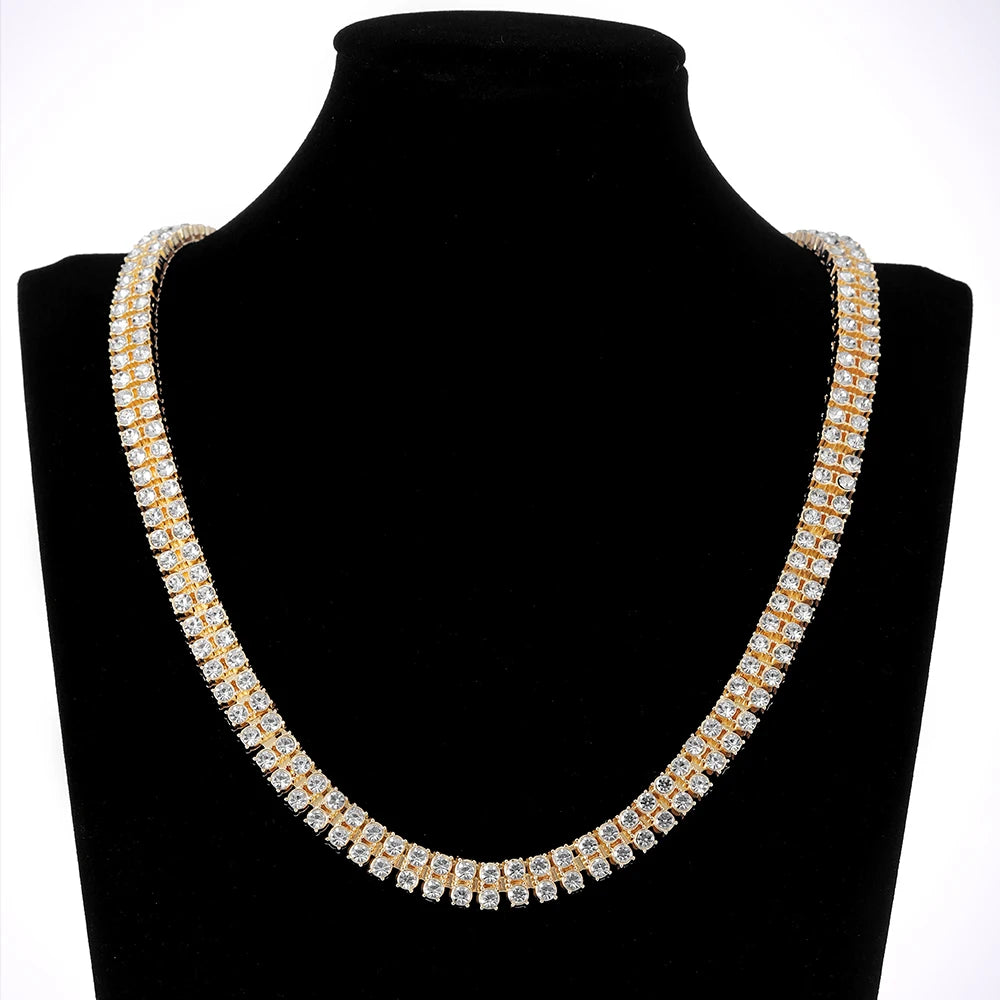 Miami Ice 5mm Double Row Tennis Chain