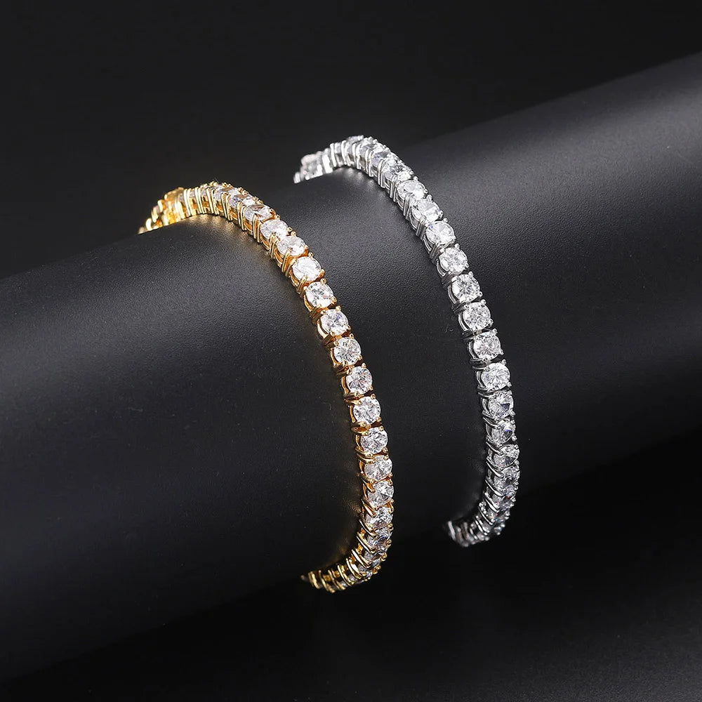 Miami Ice 3MM VVS Tennis Bracelet