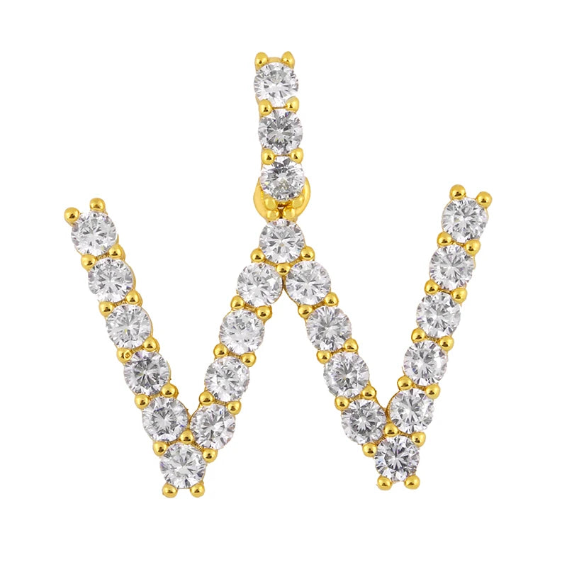 Miami Ice Letter Piece - Gold