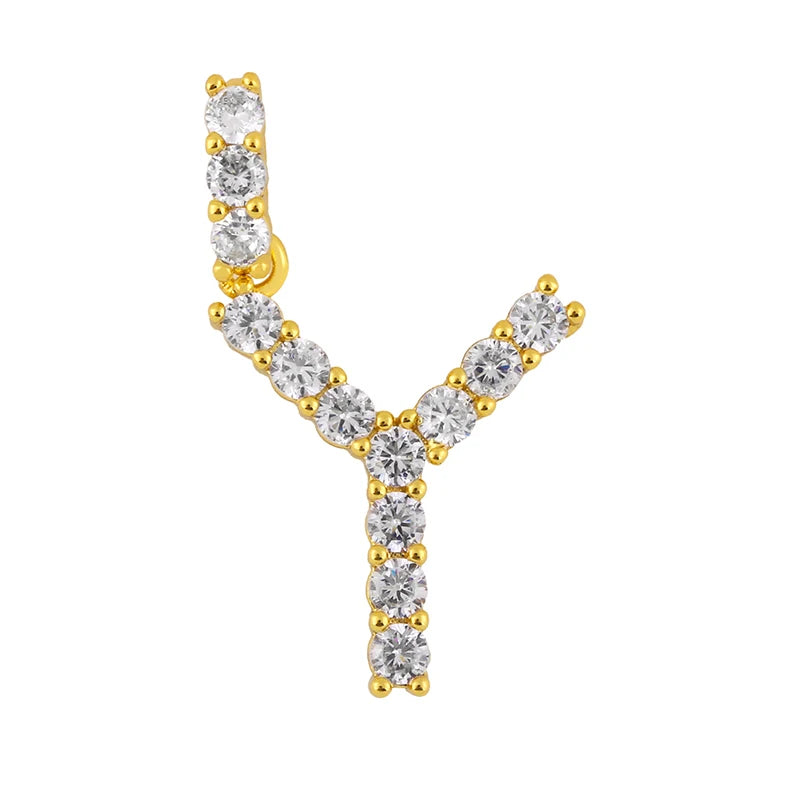 Miami Ice Letter Piece - Gold
