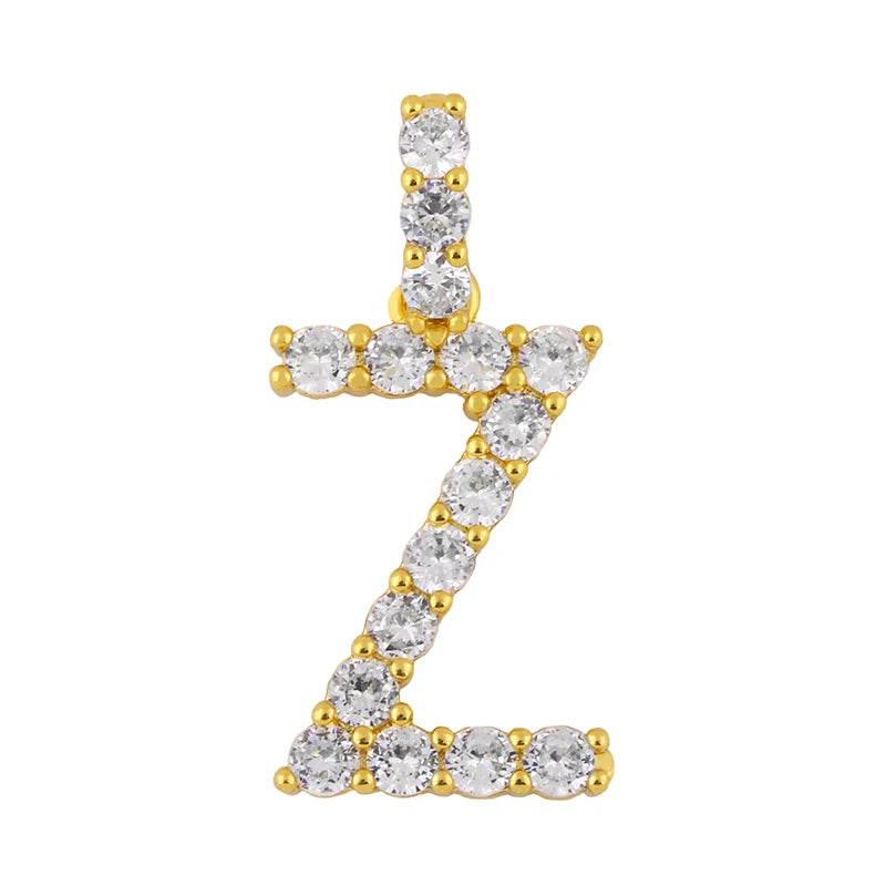 Miami Ice Letter Piece - Gold