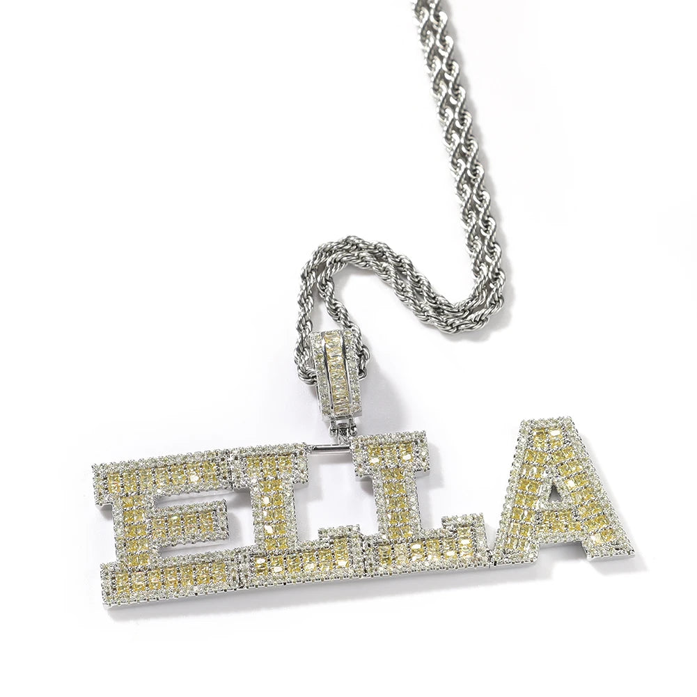 Customized Name Pendant Necklace for Women