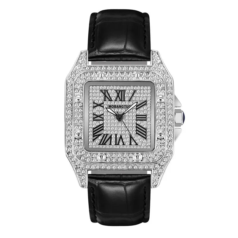 The Ultimate Iced-Out Luxury Watch β Bold, Elegant, and Timeless