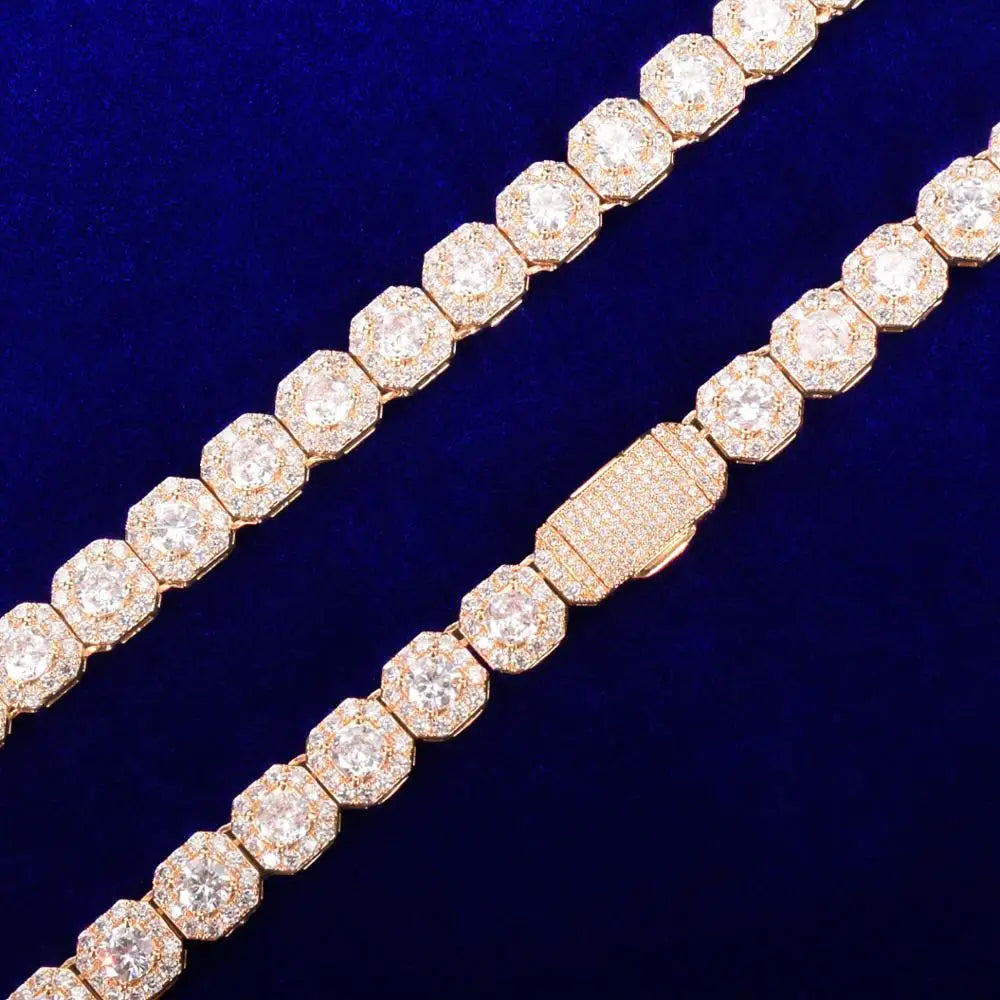 Miami Ice Vvs Clustered Bracelet - Gold